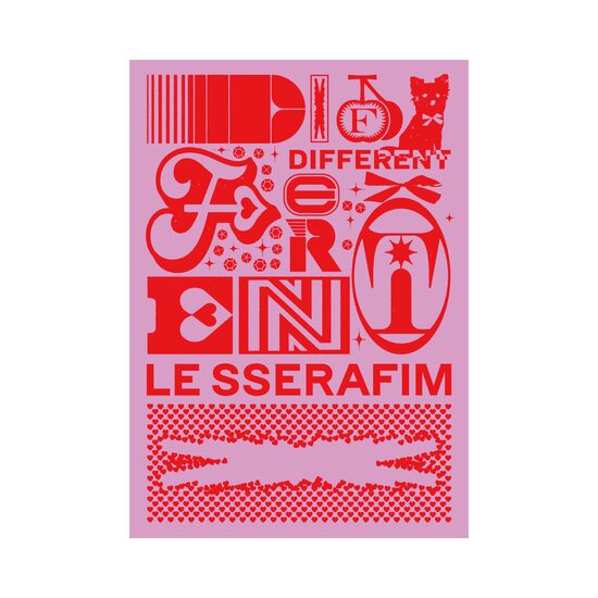 LE SSERAFIM - Japan 4th Single [DIFFERENT] (NOSTALGIC YLANG Edition)